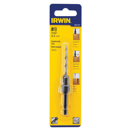 IRWIN Countersink Hss #8 Irwin 1882782